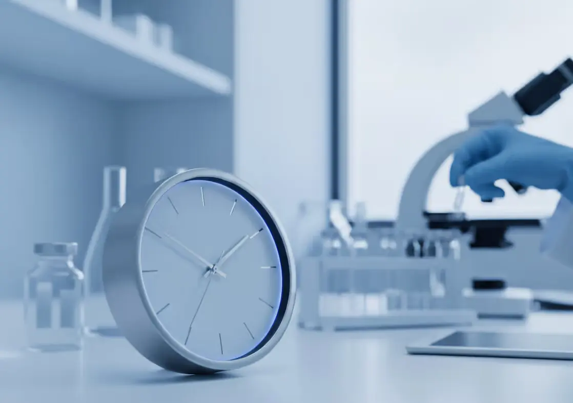 Laboratory setting representing the seamless integration into the patient journey