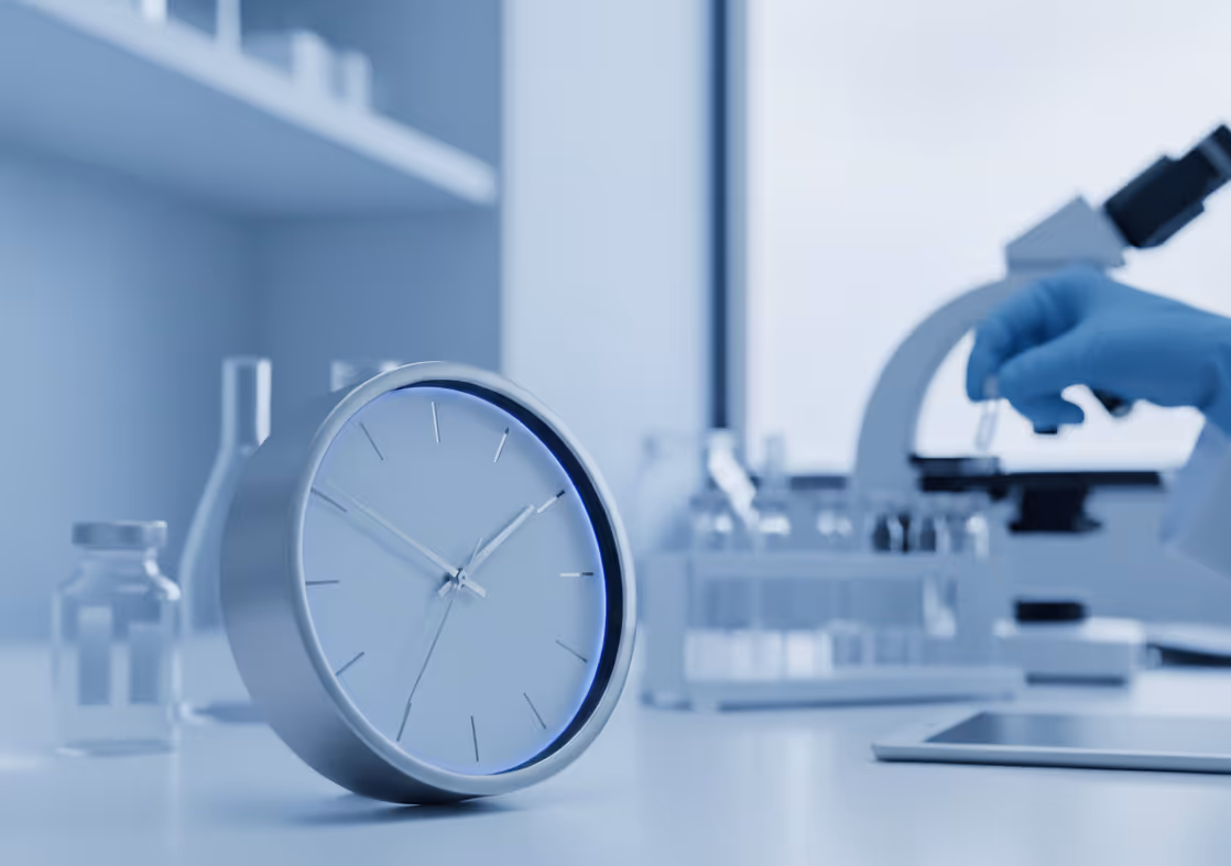 Laboratory setting representing the seamless integration into the patient journey